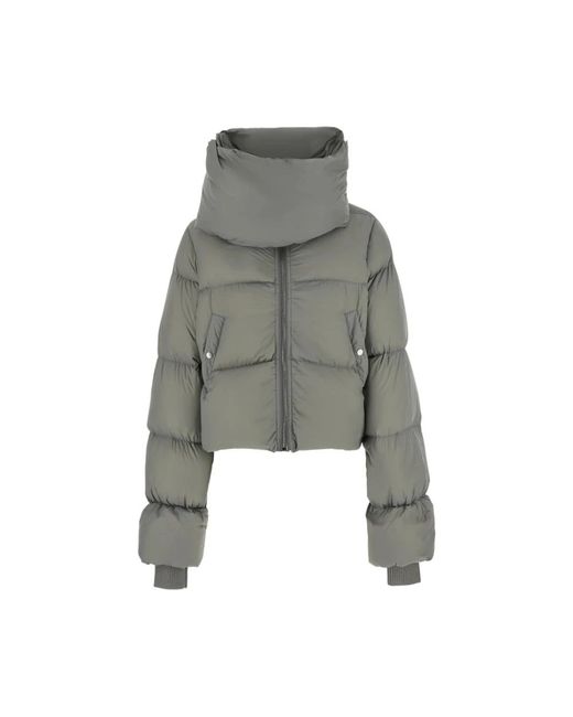 Rick Owens Gray Down Jackets