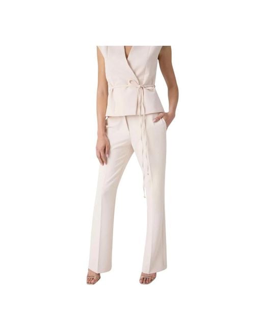 Marciano Natural Straight Trousers