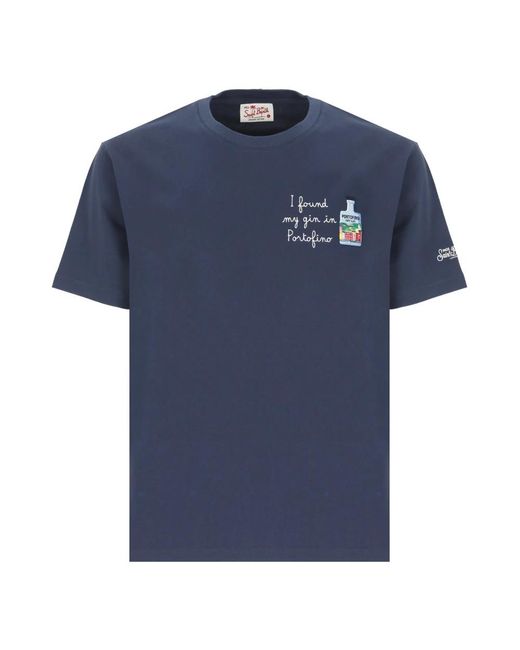 T-Shirts di Mc2 Saint Barth in Blue da Uomo