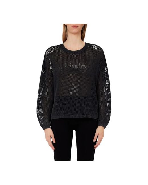 Liu Jo Black Sweatshirts
