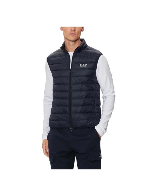 EA7 Blue Vests for men