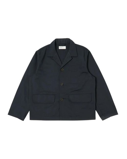 Universal Works Blue Blazers for men