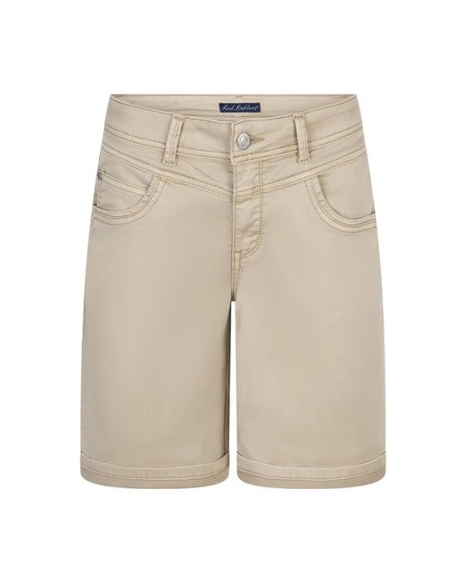 Red Button Relax Short Jog Colour in het Natural