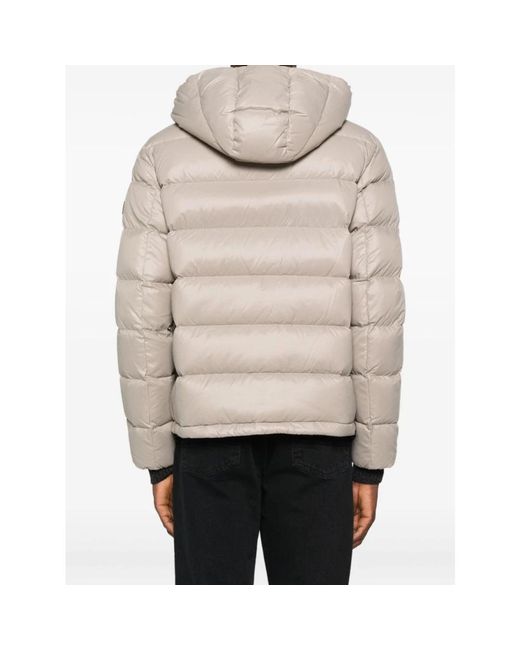 Peuterey Logo-Patch Kapuzenjacke in Natural für Herren