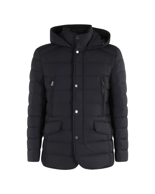 Moorer Black Winter Jackets for men