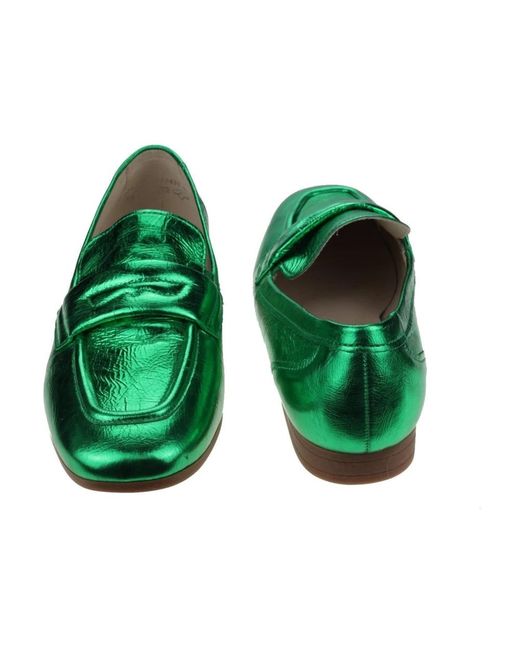 Shoes > flats > loafers Gabor en coloris Green