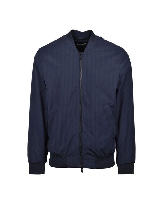 Dondup Leichte bomberjacke mit reißverschluss in Blue für Herren