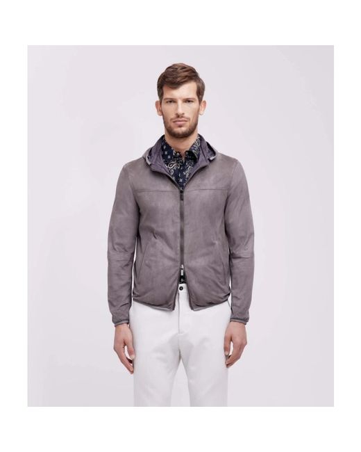 Gimo's Gray Light Jackets for men