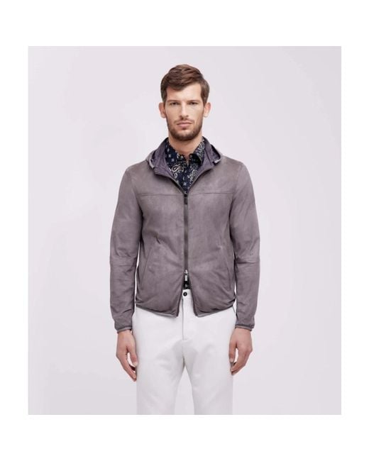 Gimo's Gray Light Jackets for men