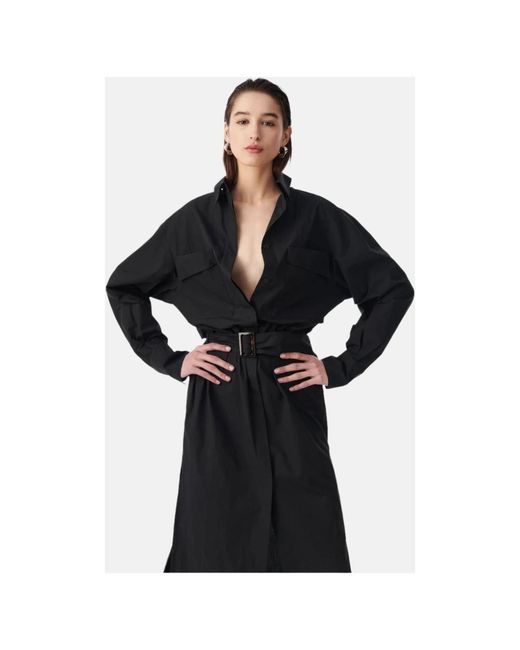 IRO Black Shirt Dresses