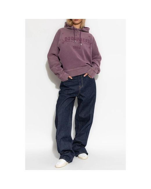 Hoodies DSquared² de color Purple
