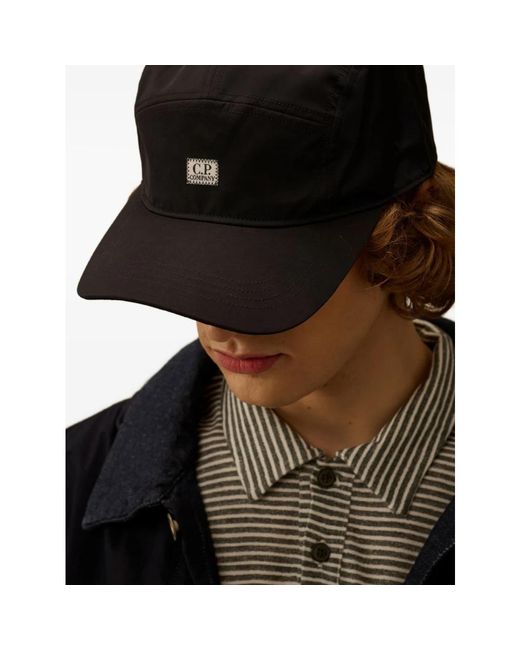 C P Company Black Caps for men