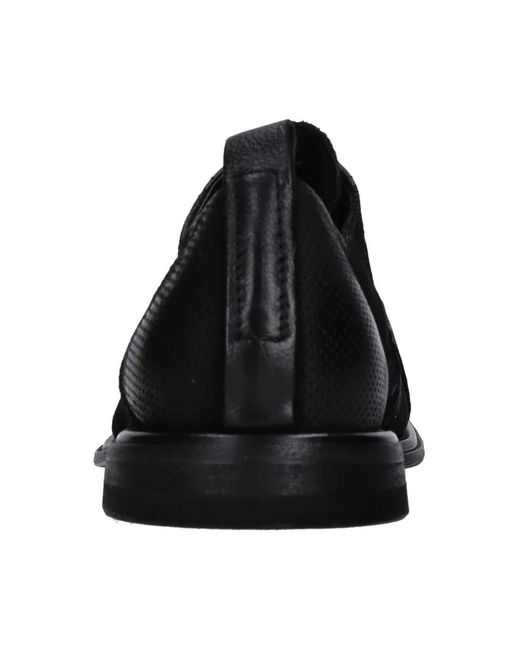 A.s.98 Black Laced Shoes for men