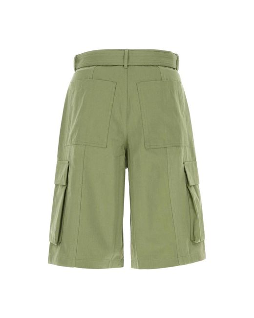 Maison Kitsuné Green Casual Shorts for men