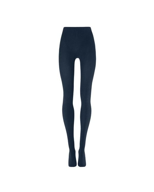Wolford Blue Merino Tights