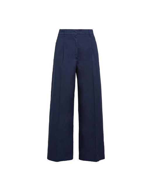 Maliparmi Blue Wide Trousers