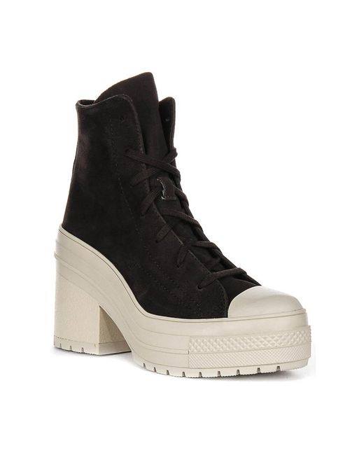 Converse Brown Heeled Boots
