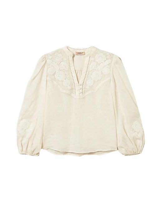 Twinset Natural Blouses
