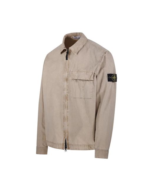 Stone Island Natural Light Jackets for men