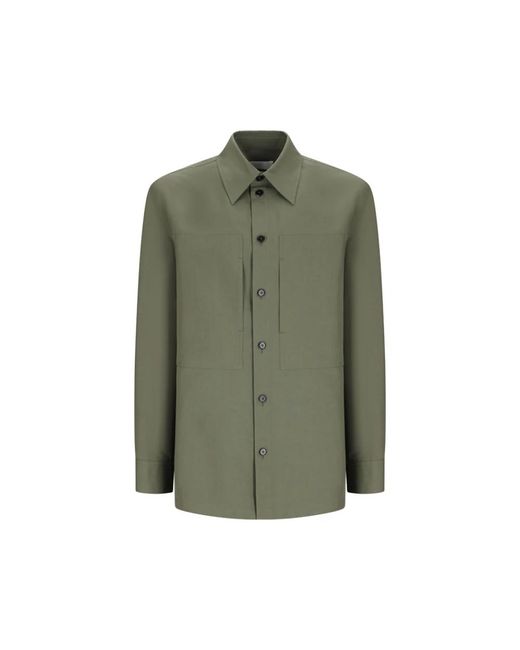Jil Sander Green Casual Shirts for men