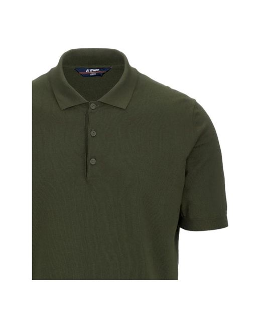 K-Way Green Polo Shirts for men