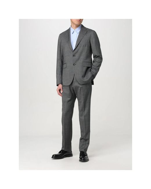Single Breasted Suits Tagliatore de hombre de color Gray