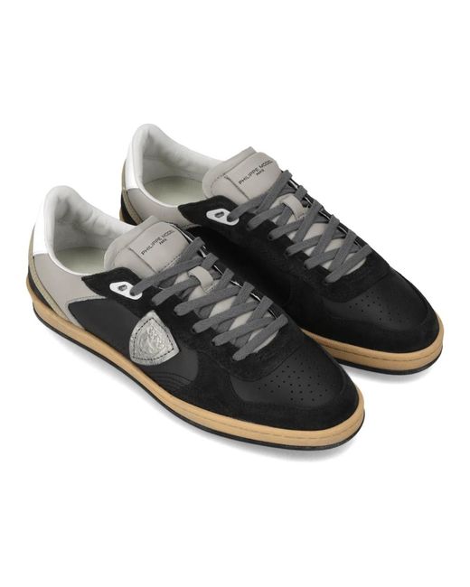 Philippe Model Black Sneakers for men