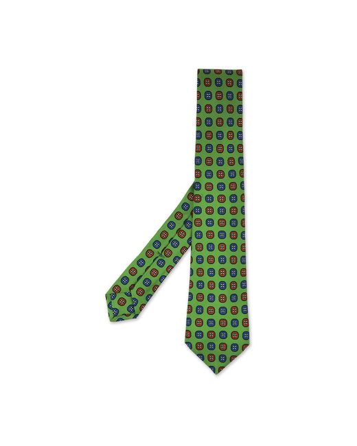 Kiton Green Ties for men