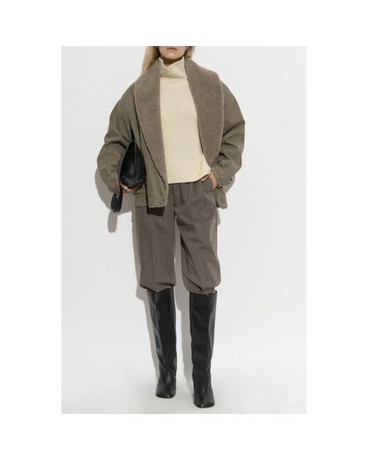 Stella McCartney Oversize Jas in het Green