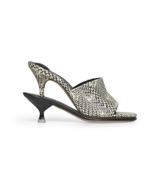 High Heel Sandals Jacquemus en coloris Gray