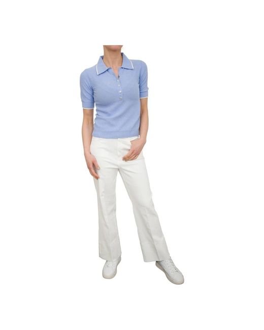 Marella Polo Shirts in het Blue