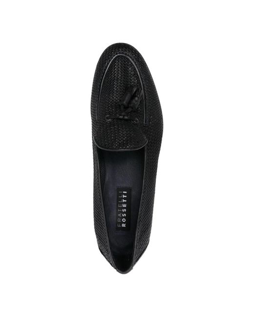 Fratelli Rossetti Black Loafers for men