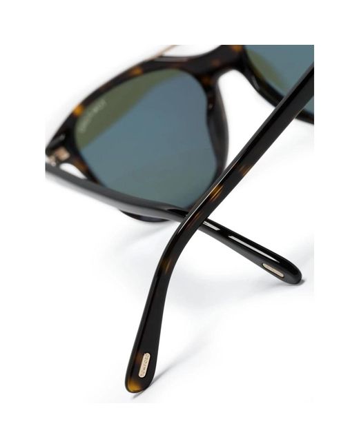 Tom Ford Klassische sonnenbrille,stilvolle sonnenbrille für den täglichen gebrauch in Metallic für Herren