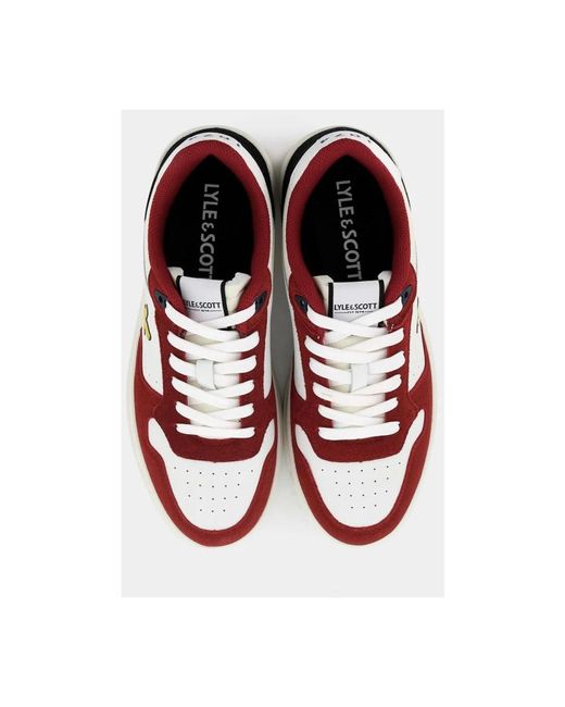 Shoes > sneakers Lyle & Scott pour homme en coloris Red