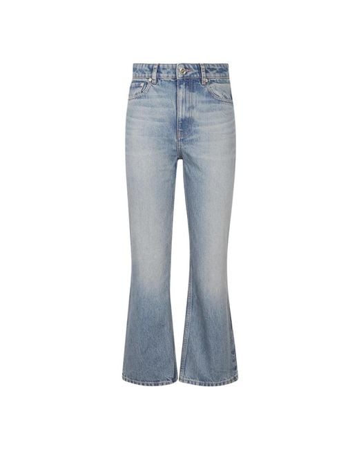 Ganni Blue Flared Jeans