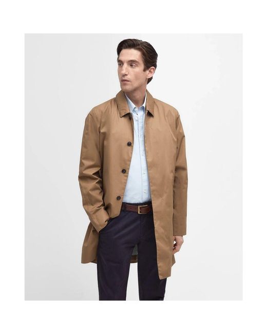 Single-Breasted Coats Barbour de hombre de color Brown