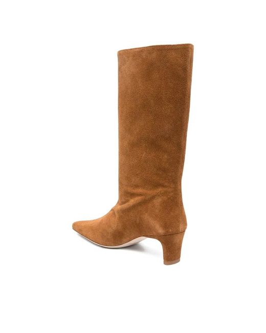 Staud Brown Heeled Boots