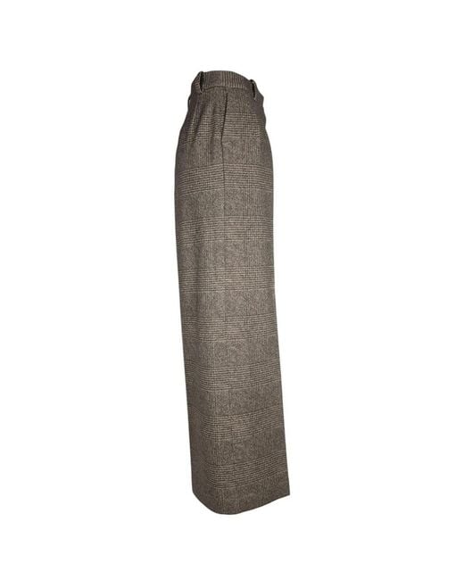 Circolo 1901 Double-Pleat Broeken in het Gray