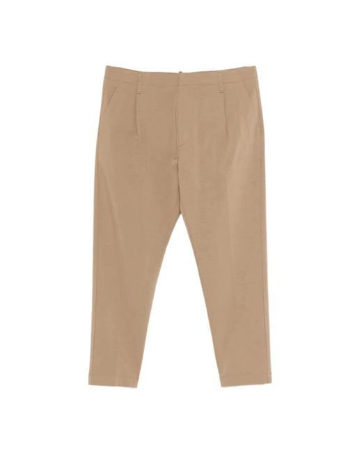 Dondup Natural Straight Trousers for men