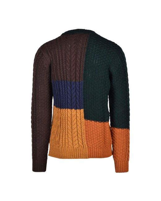 Gianni Lupo Stilvoller strickpullover mit wollmischung in Multicolor für Herren