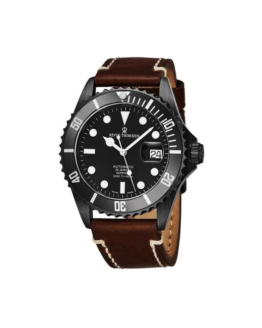 Revue Thommen Black Watches for men