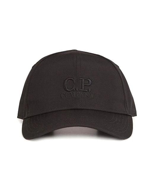 C P Company Black Caps for men