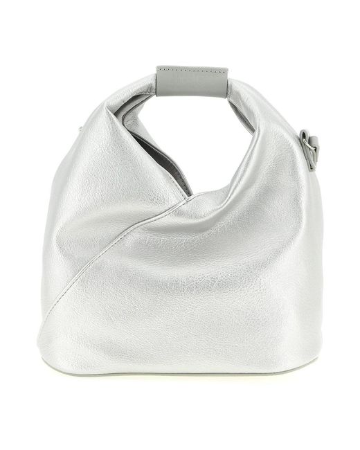 MM6 by Maison Margiela White Handbags