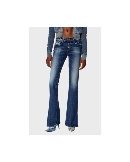 DIESEL Blue Flared Jeans