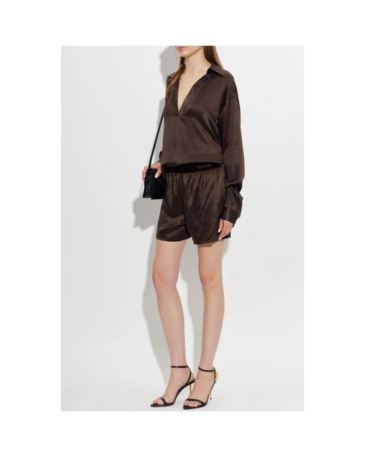 Blouses Tom Ford de color Brown