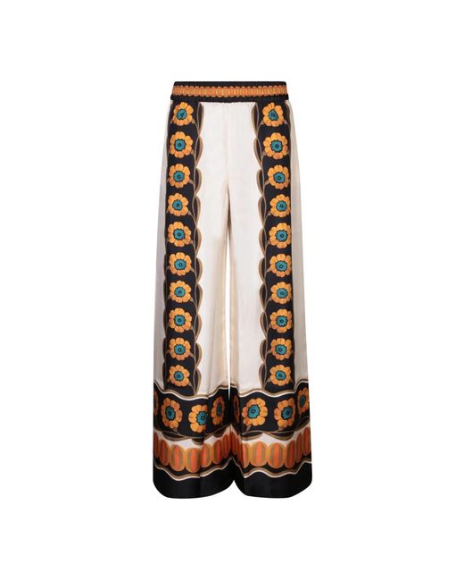 Wide Trousers LaDoubleJ de color Natural
