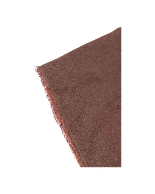 Faliero Sarti Brown Scarves