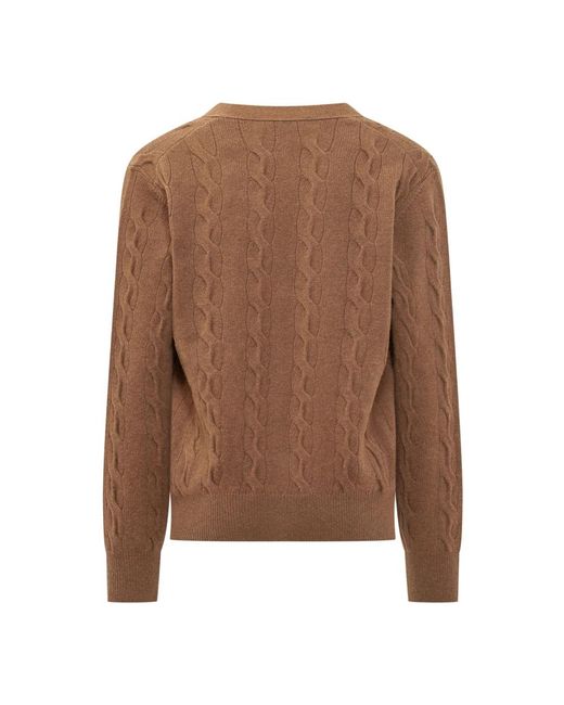 Cardigans AMI pour homme en coloris Brown