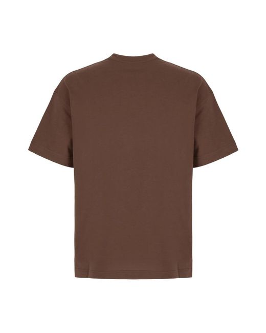 Palm Angels Brown T-Shirts for men