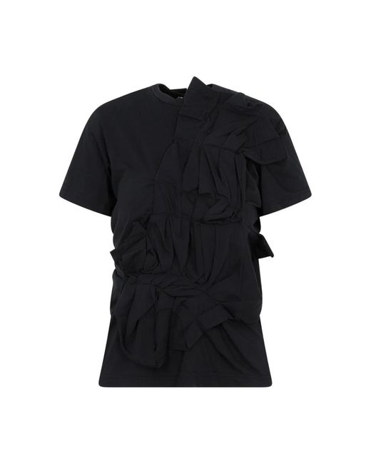 Cotton t-shirt di Comme des Garçons in Black